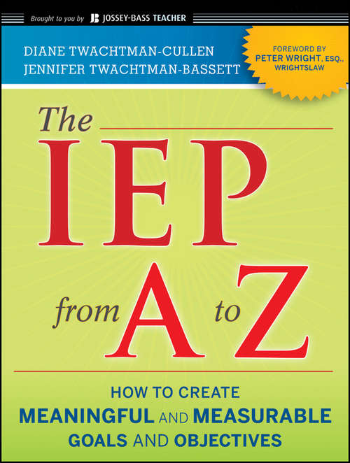 Book cover of The IEP From A To Z