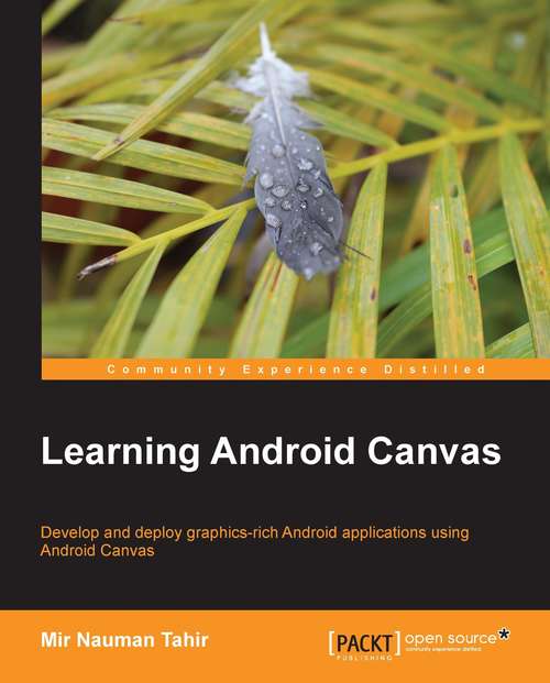 Book cover of Learning Android Canvas