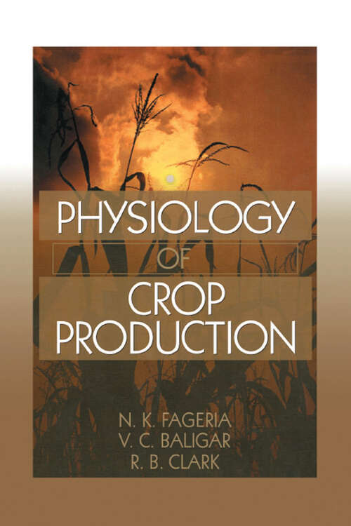 Book cover of Physiology of Crop Production