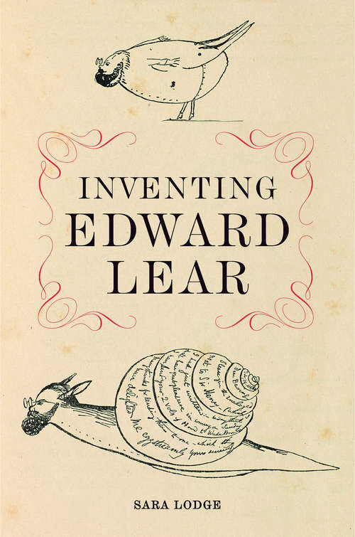 Book cover of Inventing Edward Lear