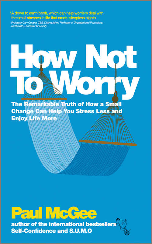 Book cover of How Not To Worry