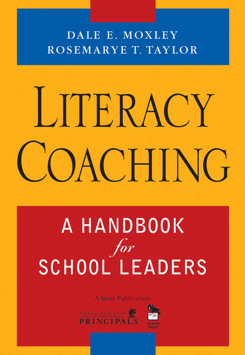 Book cover of Literacy Coaching: A Handbook for School Leaders