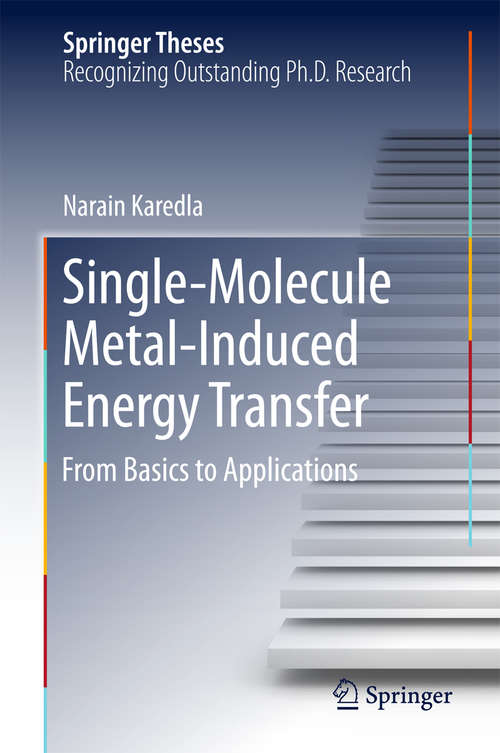 Book cover of Single-Molecule Metal-Induced Energy Transfer