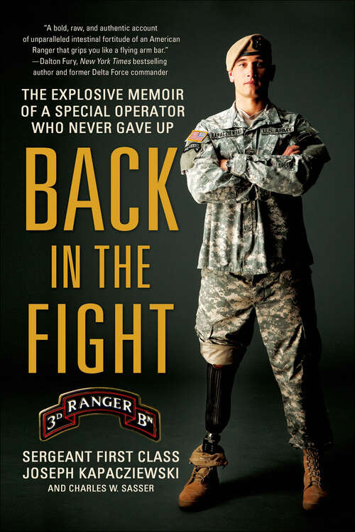 Book cover of Back in the Fight: The Explosive Memoir of a Special Operator Who Never Gave Up