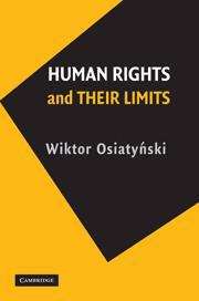 Book cover of Human Rights and Their Limits