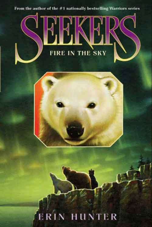 Book cover of Fire in the Sky (Seekers #5)