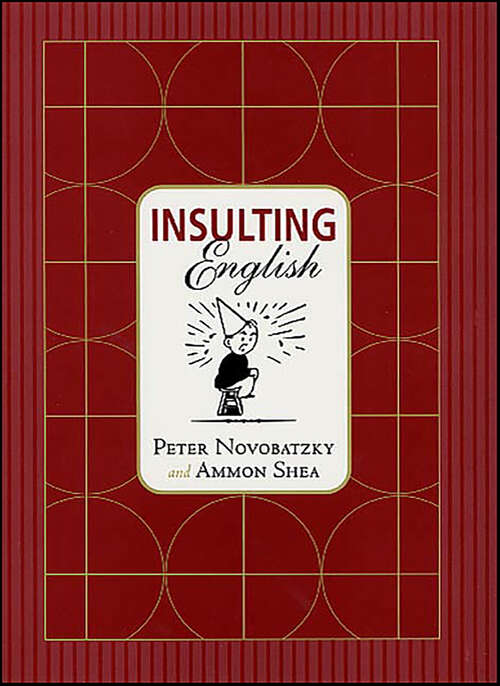 Book cover of Insulting English