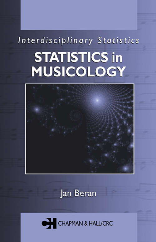 Book cover of Statistics in Musicology (1)