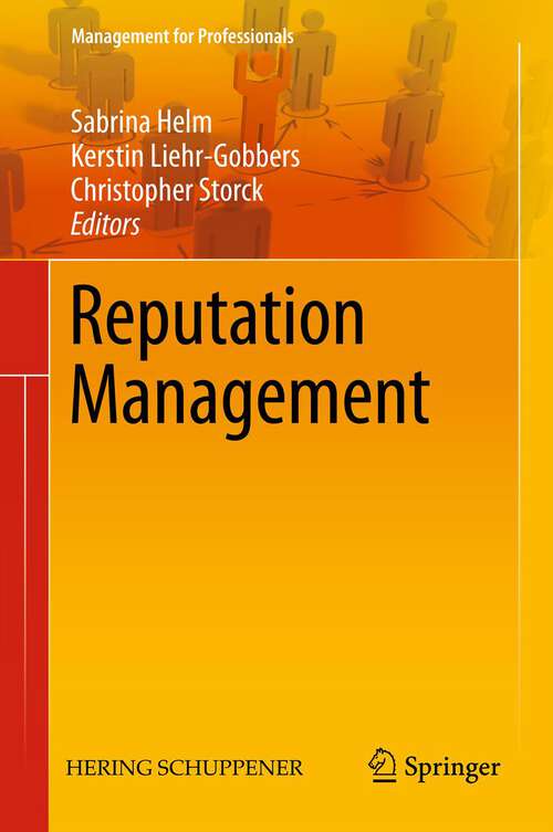 Book cover of Reputation Management