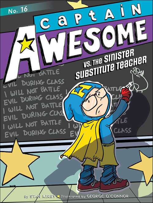 Book cover of Captain Awesome vs. the Sinister Substitute Teacher (Captain Awesome #16)
