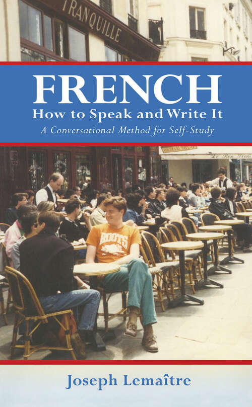 Book cover of French: How to Speak and Write It (Dover Language Guides French)