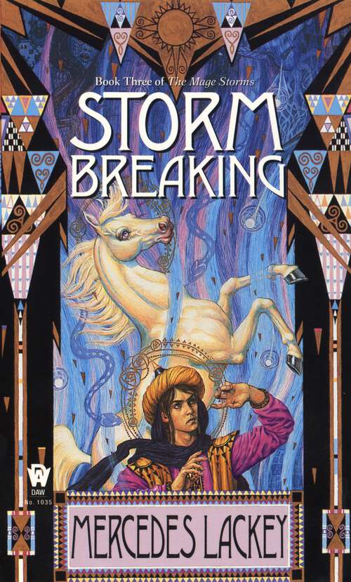 Book cover of Storm Breaking (Mage Storms #3)