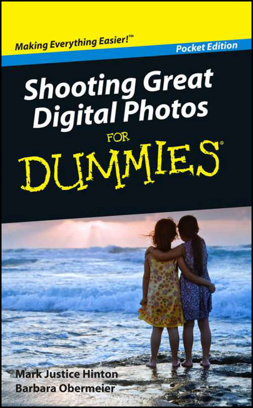 Book cover of Shooting Great Digital Photos For Dummies, Pocket Edition