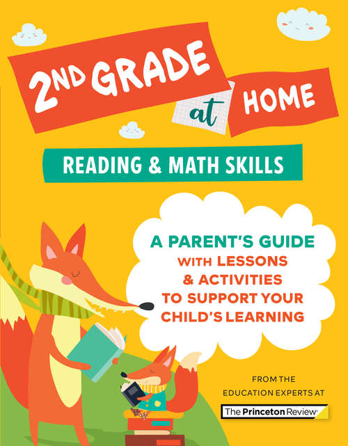 Book cover of 2nd Grade at Home: A Parent's Guide with Lessons & Activities to Support Your Child's Learning (Math & Reading Skills) (Learn at Home)