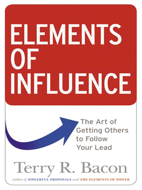 Book cover of Elements of Influence