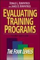 Book cover of Evaluating Training Programs: The Four Levels (3rd edition)