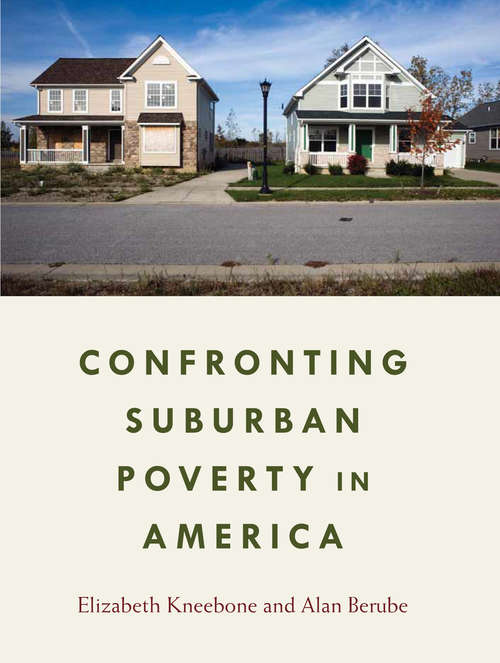 Book cover of Confronting Suburban Poverty in America