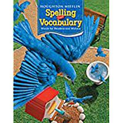 Book cover of Houghton Mifflin Spelling and Vocabulary: Words for Readers and Writers [Grade 3, Ball and Stick]