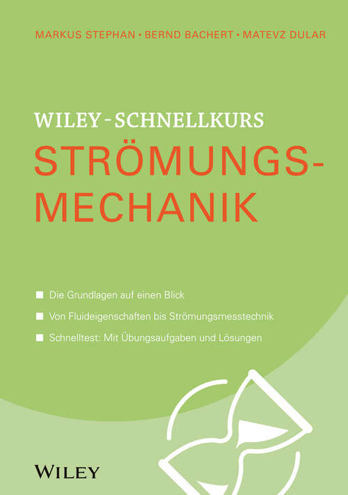 Book cover of Wiley-Schnellkurs Strömungsmechanik (Wiley Schnellkurs)
