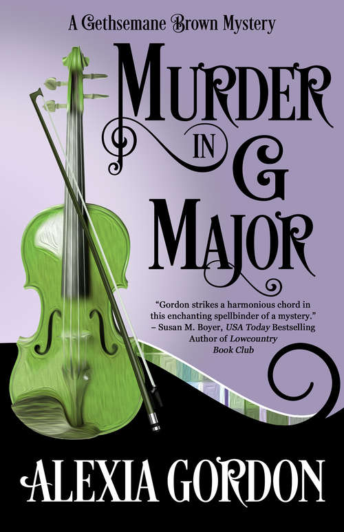 Book cover of Murder in G Major (A Gethsemane Brown Mystery #1)