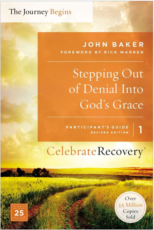 Book cover of Stepping Out of Denial into God's Grace Participant's Guide 1: A Recovery Program Based on Eight Principles from the Beatitudes
