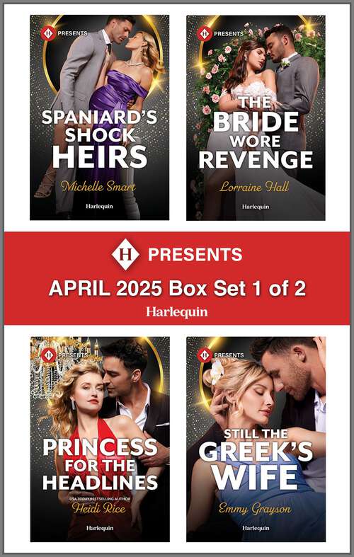 Book cover of Harlequin Presents April 2025 - Box Set 1 of 2 (Original)