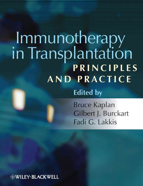 Immunotherapy in Transplantation