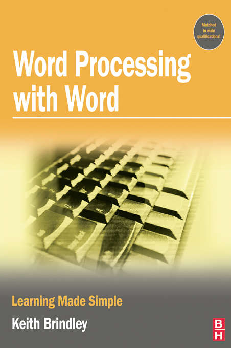 Book cover of Word Processing with Word (Learning Made Simple)