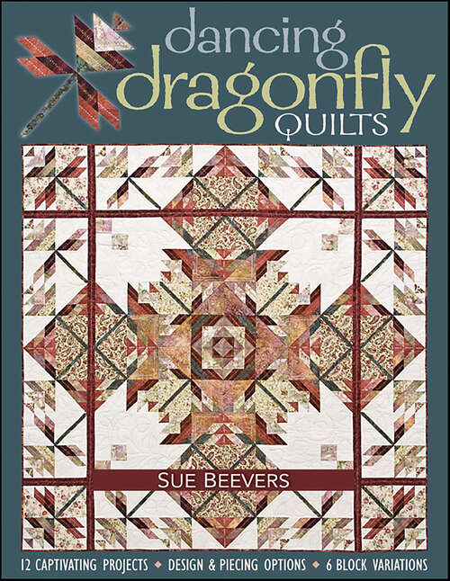 Book cover of Dancing Dragonfly Quilts