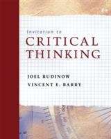 Invitation to Critical Thinking (6th edition)