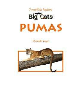 Book cover of Pumas (PowerKids Readers: Big Cats)