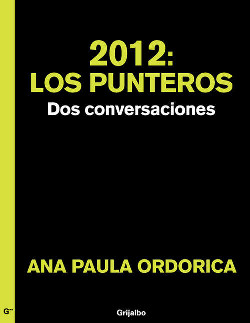 Book cover of 2012: Los punteros, dos conversaciones
