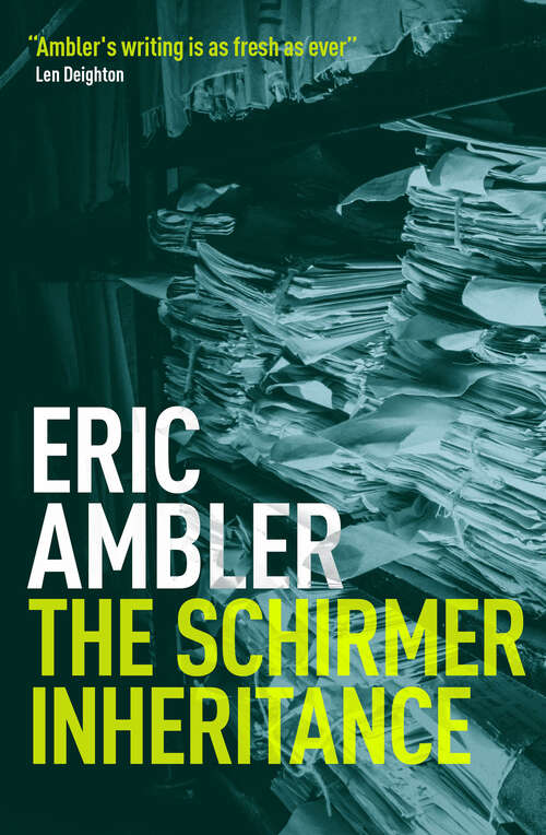 Book cover of The Schirmer Inheritance