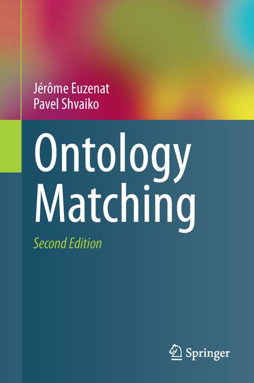 Book cover of Ontology Matching
