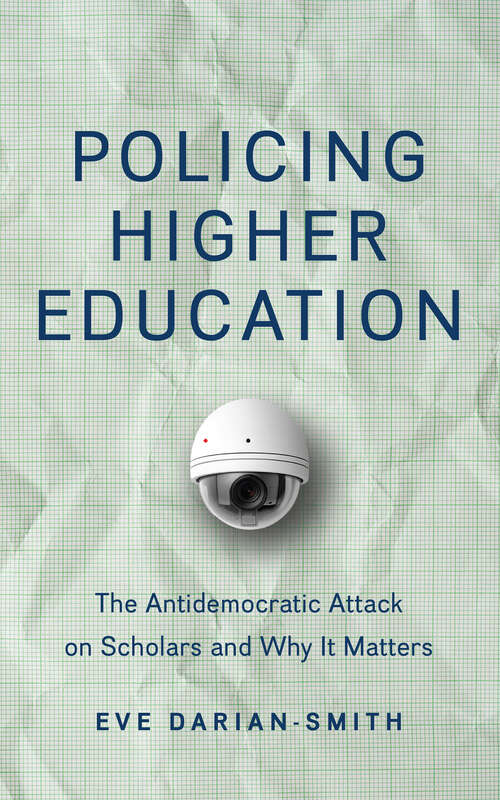 Book cover of Policing Higher Education