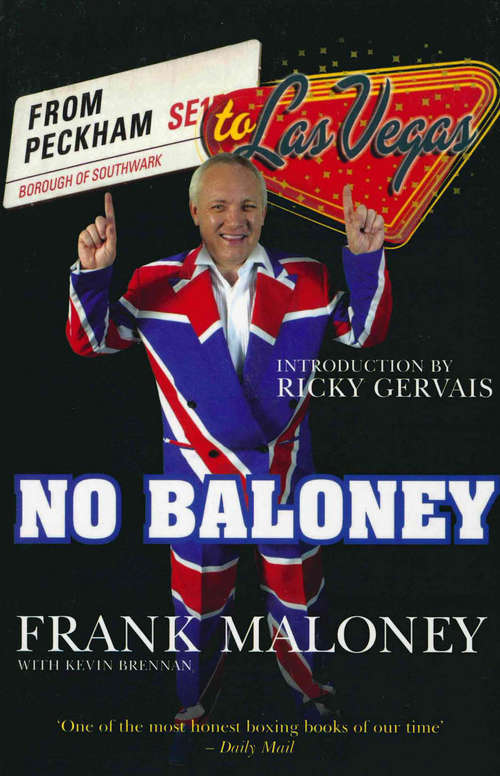 Book cover of No Baloney: A Journey From Peckham To Las Vegas