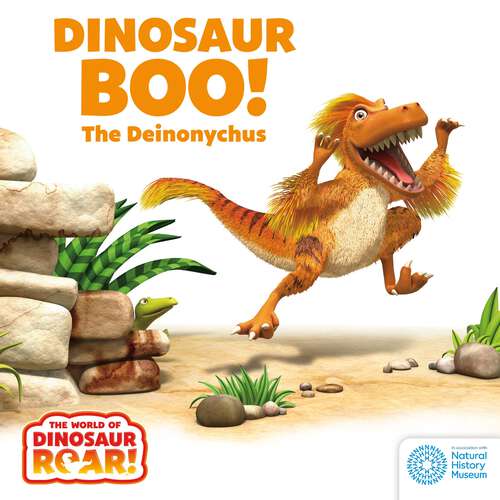 Book cover of Dinosaur Boo! The Deinonychus (The World of Dinosaur Roar! #2)