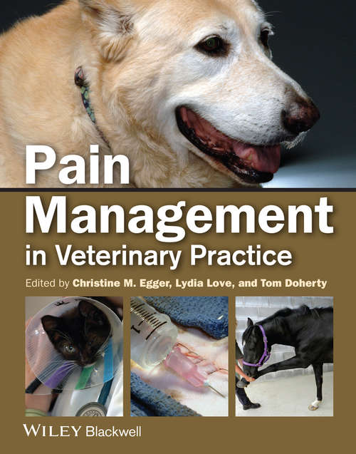 Book cover of Pain Management in Veterinary Practice