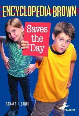 Book cover of Encyclopedia Brown Saves the Day