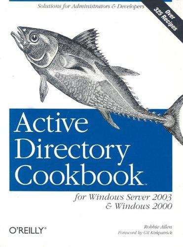 Book cover of Active Directory Cookbook