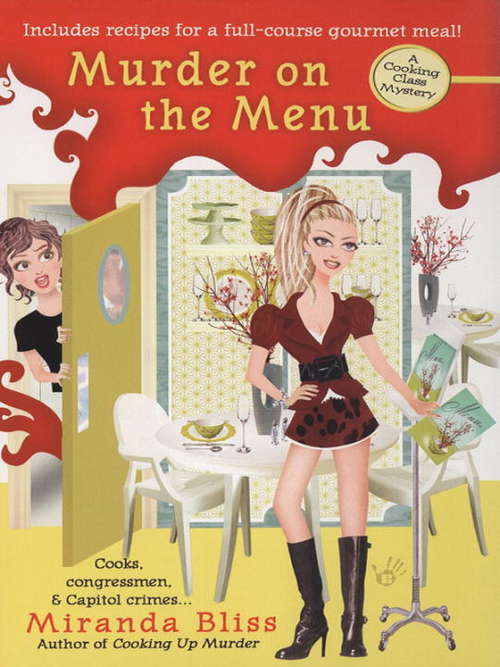 Book cover of Murder on the Menu (Cooking Class Mystery #2)