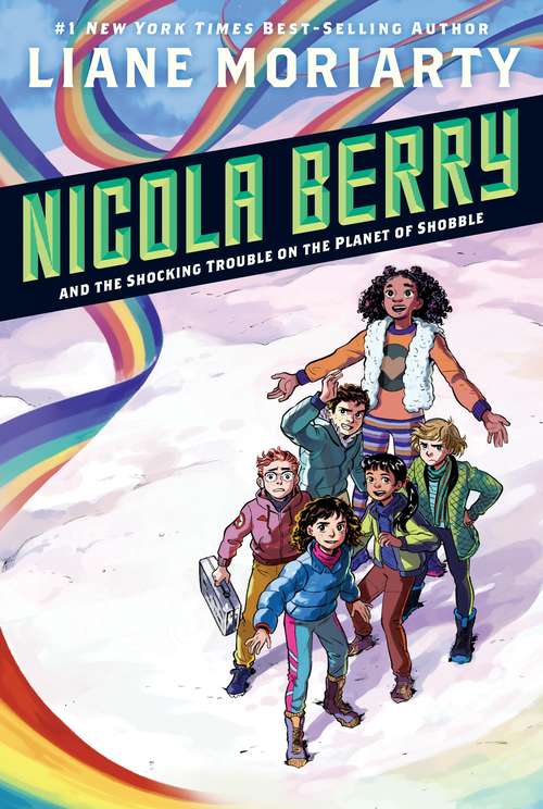 Book cover of Nicola Berry and the Shocking Trouble on the Planet of Shobble #2 (Nicola Berry #2)