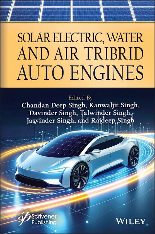 Book cover of Solar Electric Water and Air Tribrid Auto Engine
