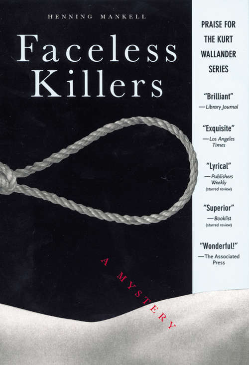 Book cover of Faceless Killers (Kurt Wallander #1)