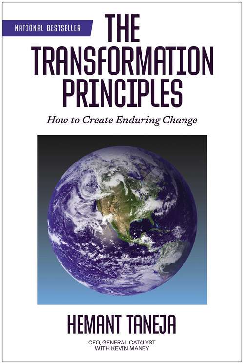 Book cover of The Transformation Principles: How to Create Enduring Change