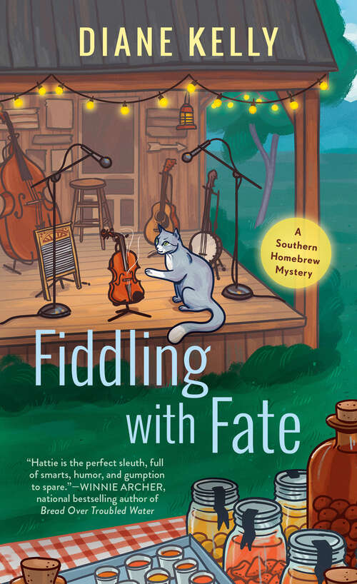 Book cover of Fiddling with Fate (A Southern Homebrew Mystery #3)