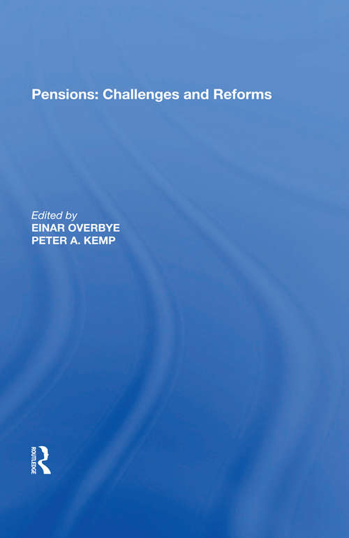 Book cover of Pensions: Challenges And Reforms (International Studies On Social Security (fiss) Ser. #9)