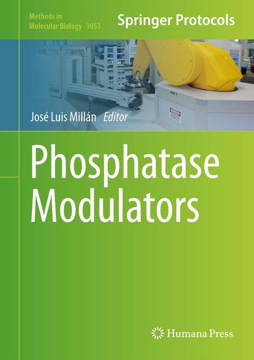 Book cover of Phosphatase Modulators