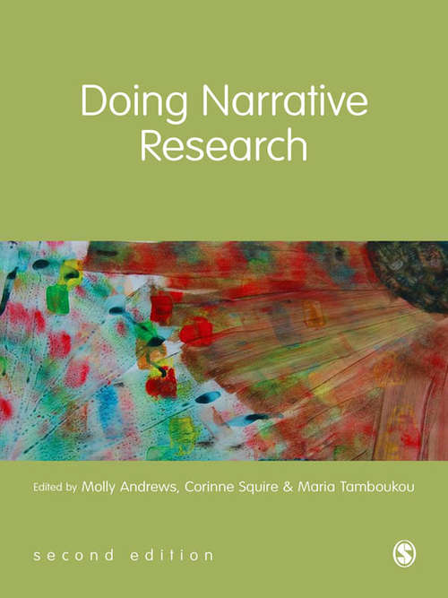 Book cover of Doing Narrative Research