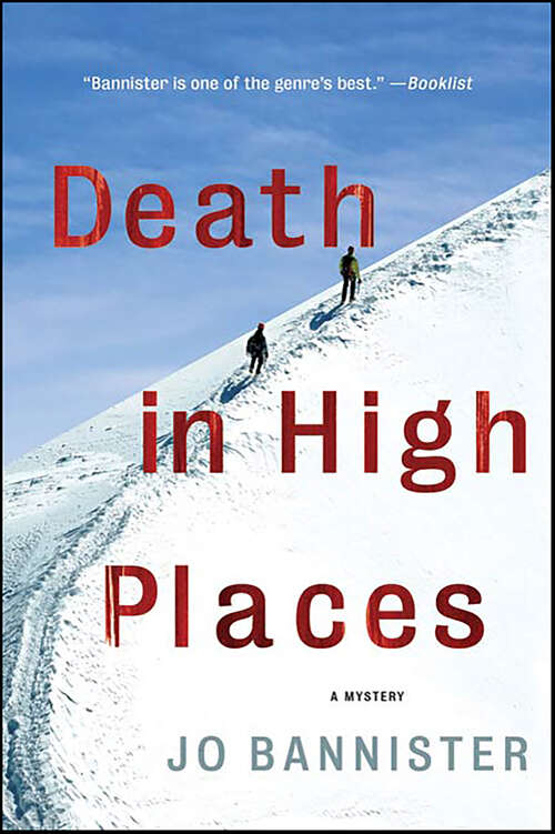 Book cover of Death in High Places: A Mystery